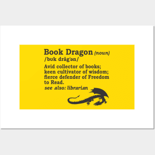 Book Dragon Definition Posters and Art